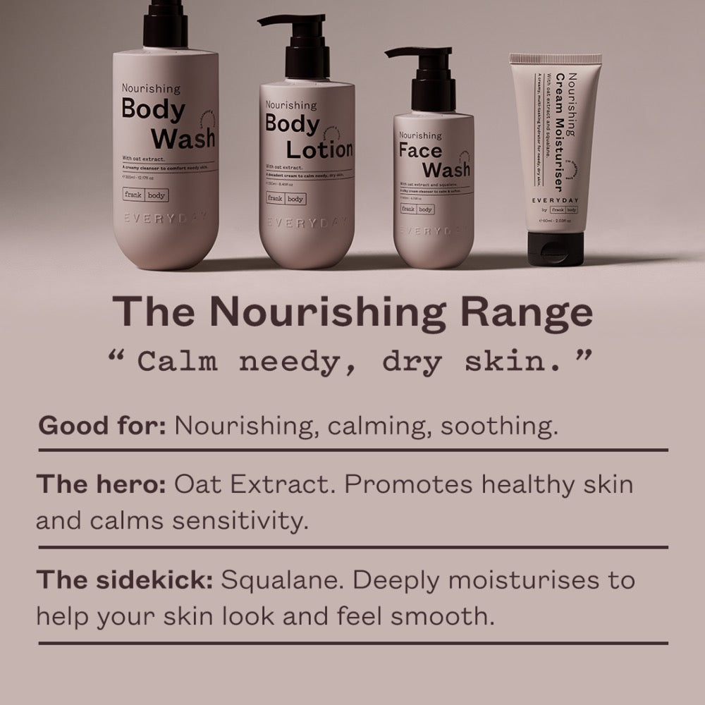 Nourishing Cream Moisturiser Frank Body