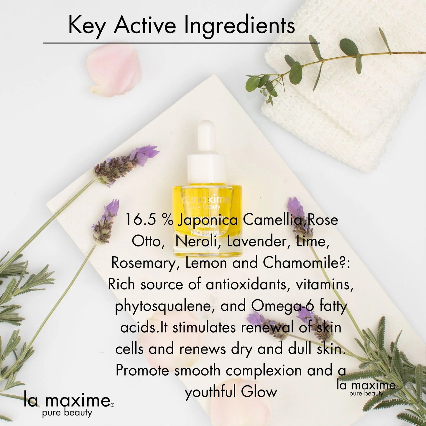 Maximum Glow Organic Face Serum 30ml