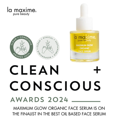 Maximum Glow Organic Face Serum 30ml